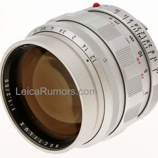 ② Leica Noctilux M 50mm 1.2 カタログ ドイツ語 Noctilux 50mm f1.2 ASPH. | ライカカタログ | アトリエライカ
